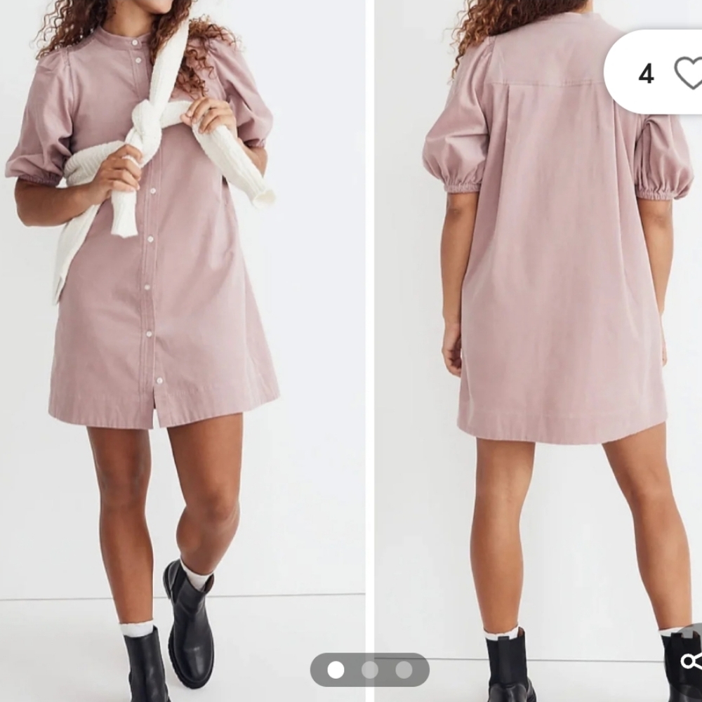 Madewell Pink Mini Dress